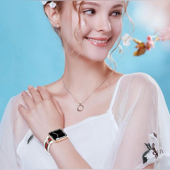 Designer Band with Charms Decor Compatible with Apple 42-44-45-49mm - Picture 6 of 6